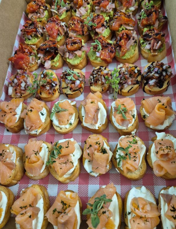 Mixed Box of Crostini